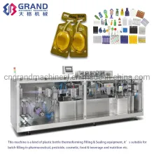 Automatische Kunststoff-Ampulle-Flasche, die das Olivenöl-Ampullen-Füllmaschine Füllmaschine Lebensmittelindustrie GGS-240